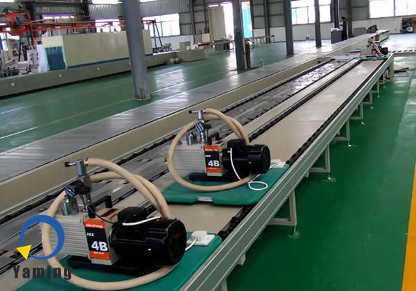 Compressor assembly line